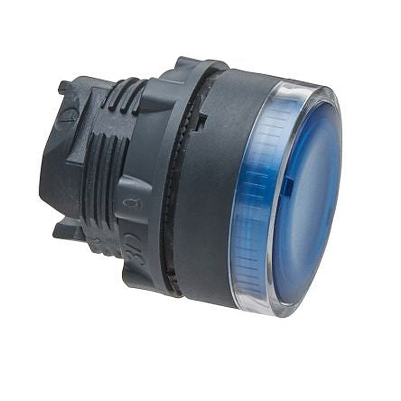 Schneider Electric Harmony Series Blue Momentary Push Button Head, 22 mm Cutout, IP66, IP67, IP69K