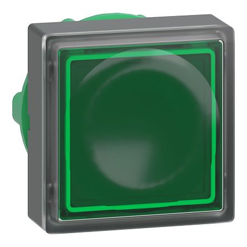 Schneider Electric Harmony Series Green Momentary Push Button Head, 22 mm Cutout, IP66