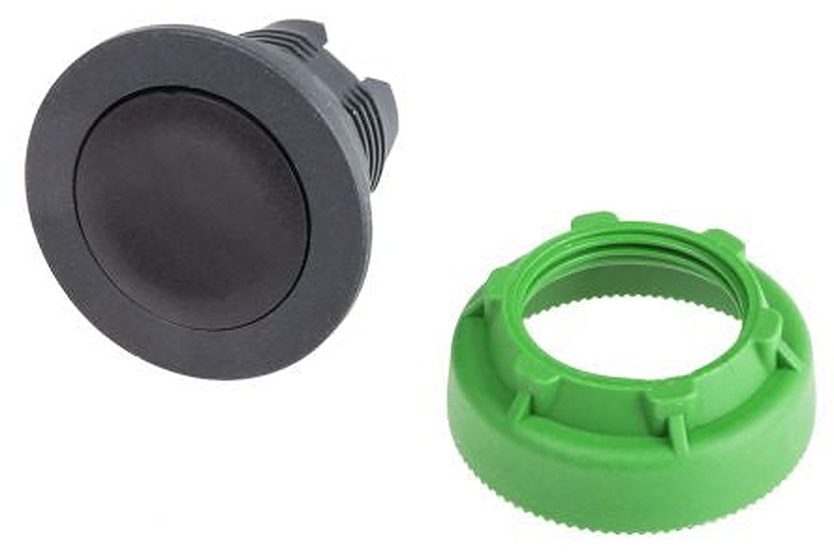 Schneider Electric Harmony XB5 Series Black Momentary Push Button Head, 30 mm Cutout, IP69K, IP66, IP67