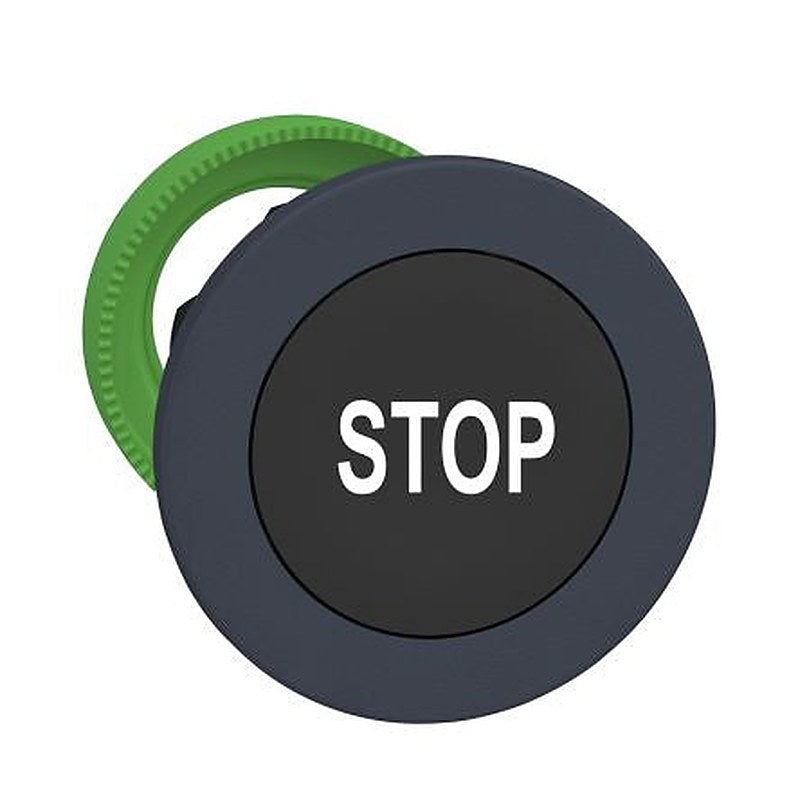 Schneider Electric Harmony XB5 Series Black Momentary Push Button Head, 30 mm Cutout, IP67, IP66, IP69K