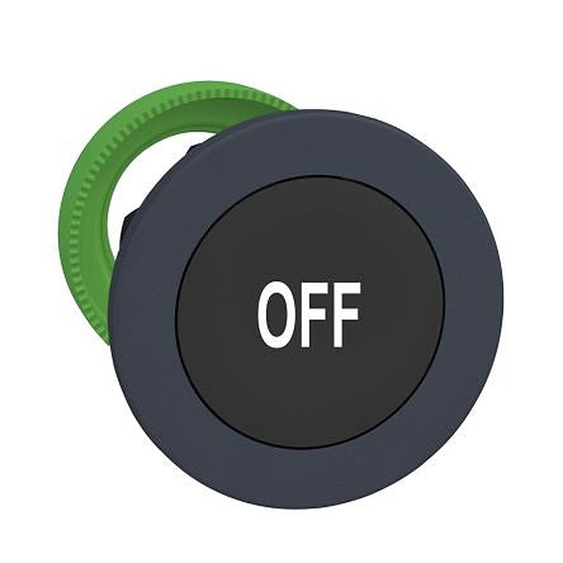 Schneider Electric Harmony XB5 Series Black Momentary Push Button Head, 30 mm Cutout, IP69K, IP67, IP66