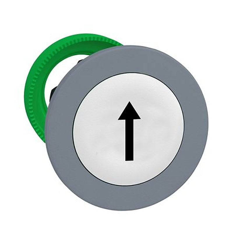 Schneider Electric ZB5F Series White Push-in Push Button Head, 30.5 mm Cutout, IP66, IP67