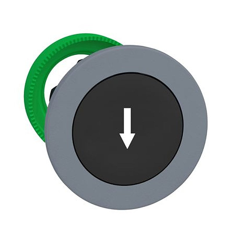 Schneider Electric ZB5F Series Black Push Push Push Button Head, 30.5 mm Cutout, IP66, IP67