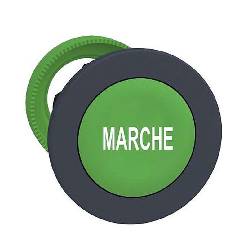 Schneider Electric Harmony XB5 Series Green Momentary Push Button Head, 30 mm Cutout, IP66, IP67, IP69K