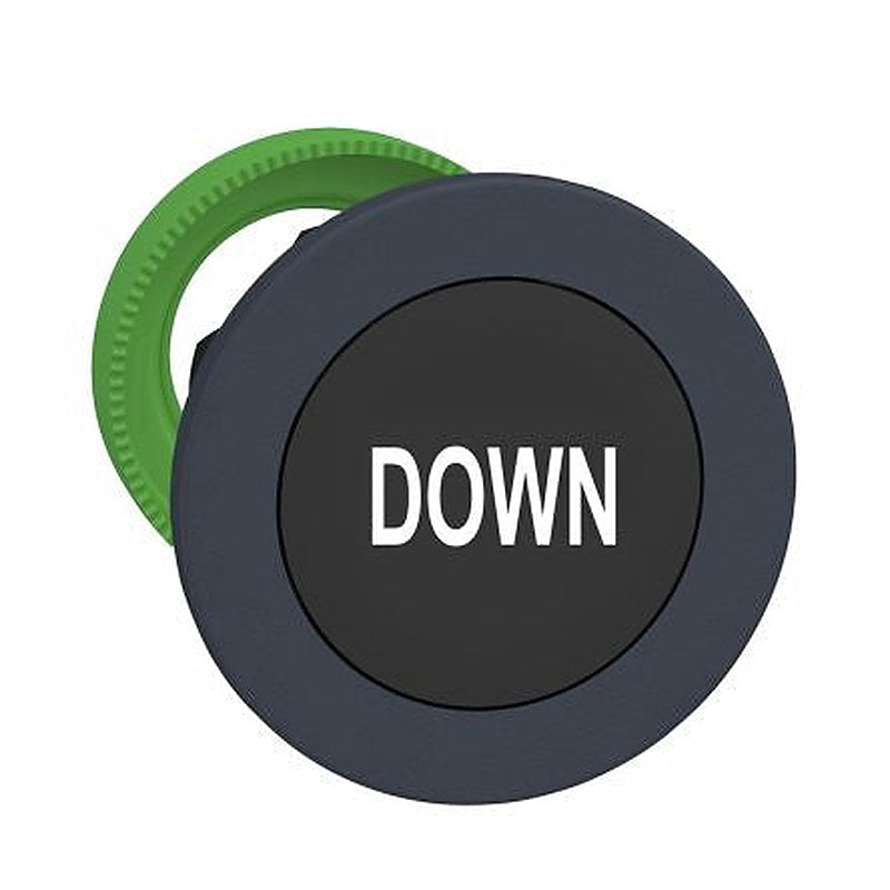 Schneider Electric Harmony XB5 Series Black Momentary Push Button Head, 30 mm Cutout, IP69K, IP67, IP66