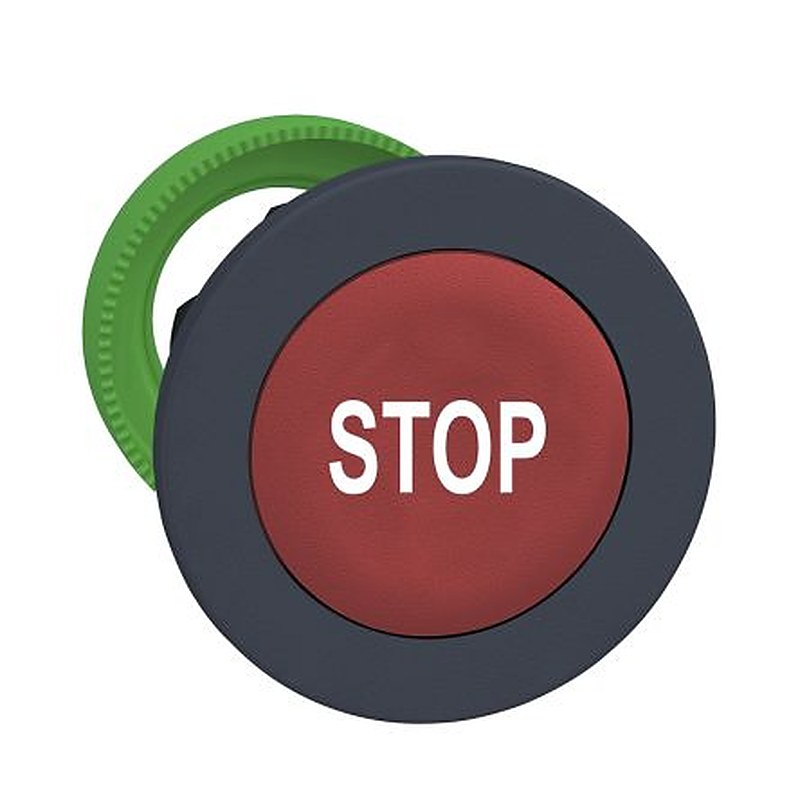 Schneider Electric Harmony XB5 Series Red Momentary Push Button Head, 30 mm Cutout, IP66, IP67, IP69K