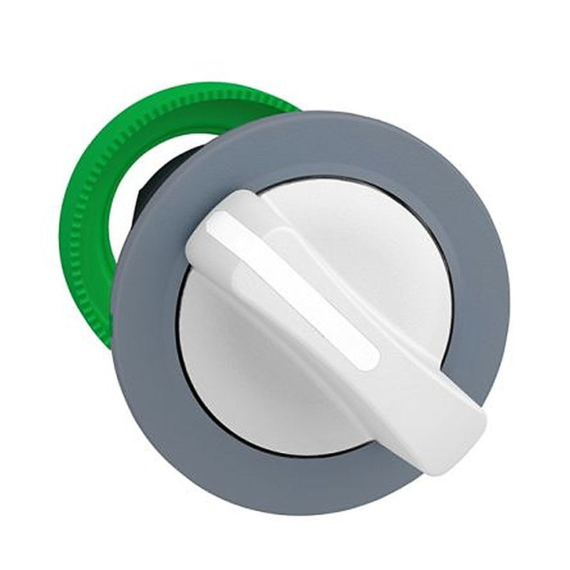 Schneider Electric ZB5 Series 2 Position Selector Switch Head, 30.5 mm Cutout, IP67, IP66