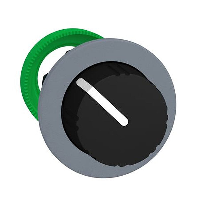 Schneider Electric ZB5 Series 2 Position Selector Switch Head, 30.5 mm Cutout, IP66, IP67
