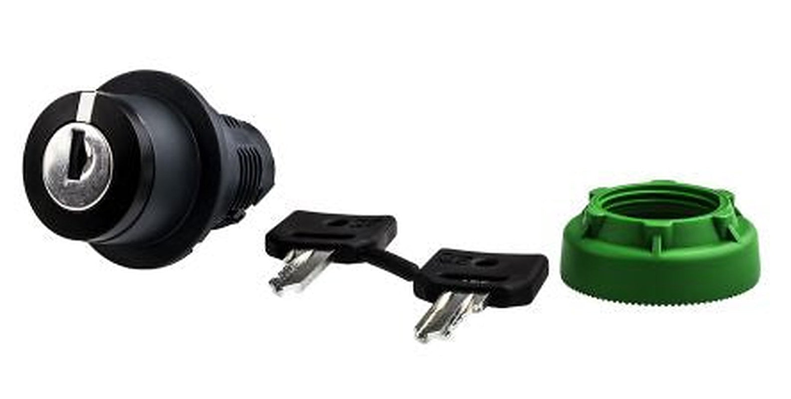 Schneider Electric Harmony XB5 3-position Key Switch Head, Latching, 30 mm Cutout