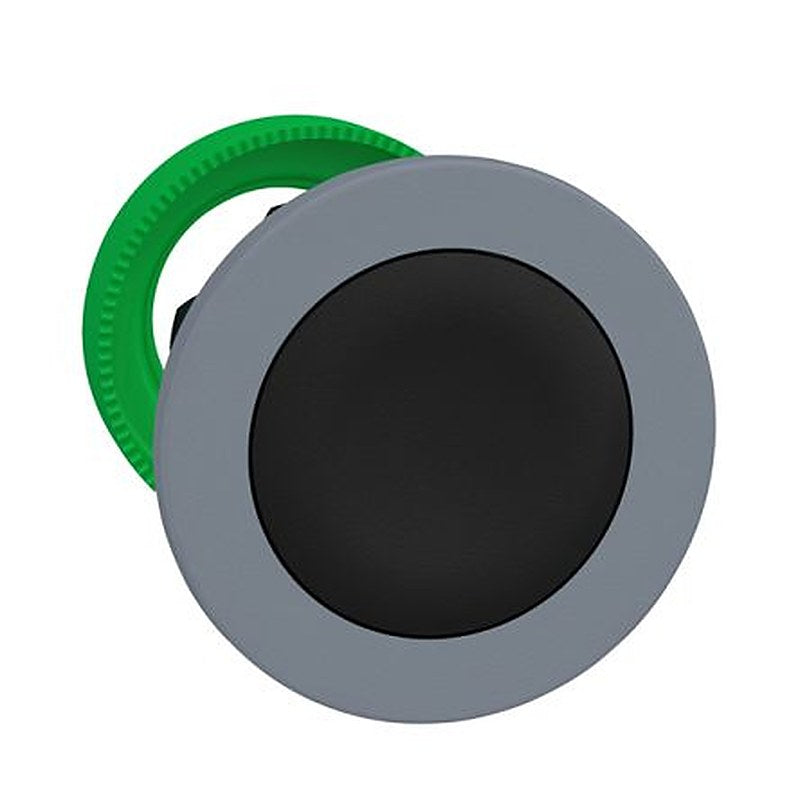 Schneider Electric ZB5F Series Black Push-in Push Button Head, 30.5 mm Cutout, IP66, IP67