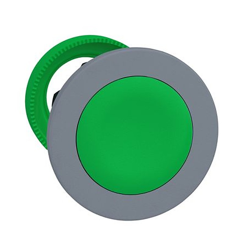 Schneider Electric ZB5F Series Green Push Push Push Button Head, 30.5 mm Cutout, IP66, IP67