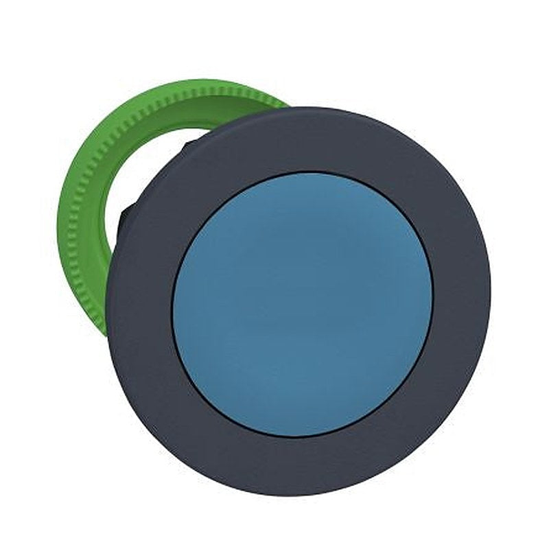 Schneider Electric Harmony XB5 Series Blue Maintained Push Button Head, 30 mm Cutout, IP66, IP67, IP69K