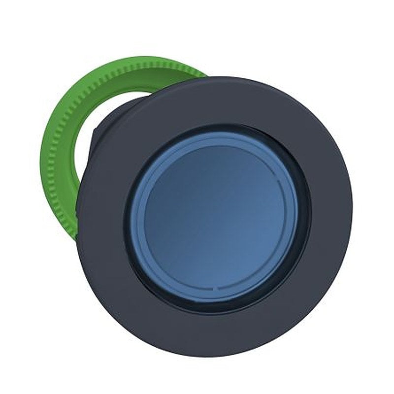 Schneider Electric Harmony XB5 Series Blue Maintained Push Button Head, 30 mm Cutout, IP66, IP67, IP69K
