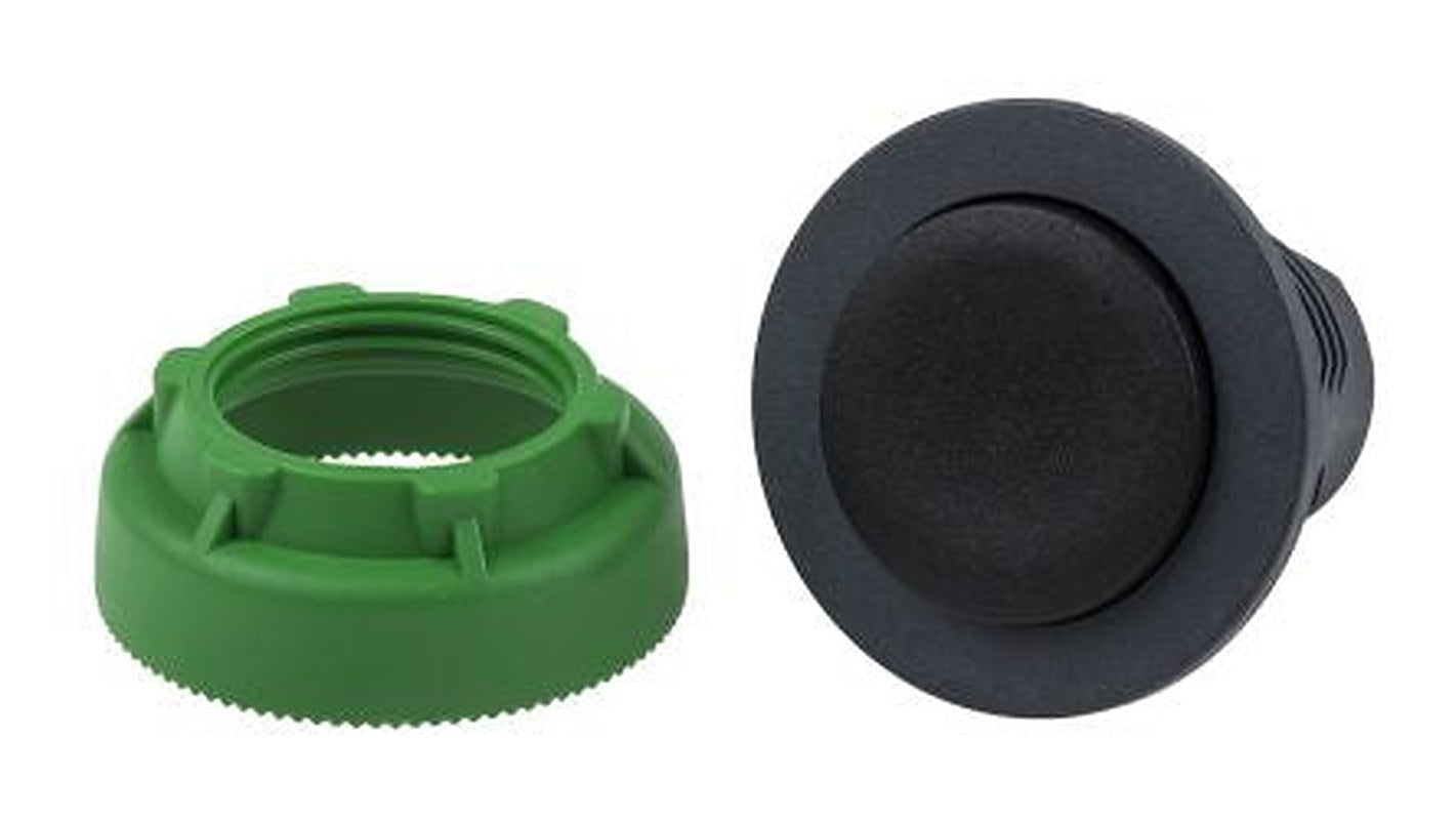 Schneider Electric Harmony XB5 Series Black Momentary Push Button Head, 30 mm Cutout, IP66, IP67, IP69K