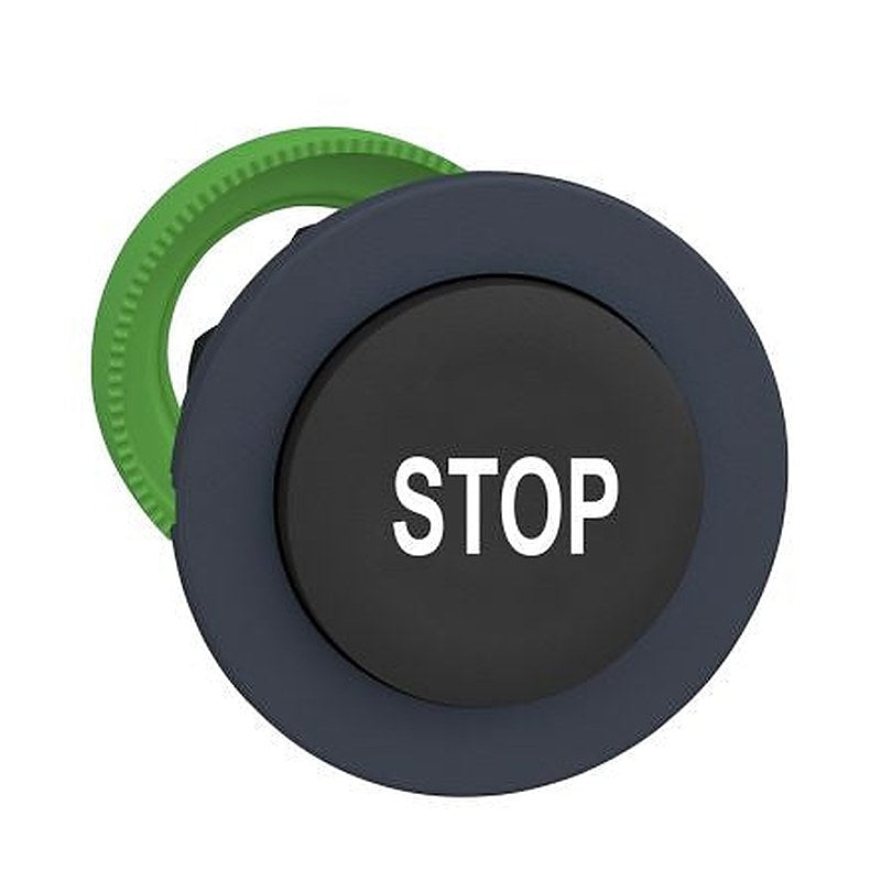 Schneider Electric Harmony XB5 Series Black Momentary Push Button Head, 30 mm Cutout, IP66, IP67, IP69K