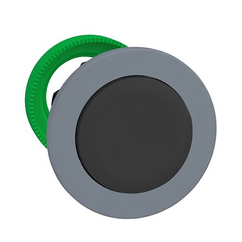 Schneider Electric ZB5F Series Black Push-in Push Button Head, 30.5 mm Cutout, IP66, IP67