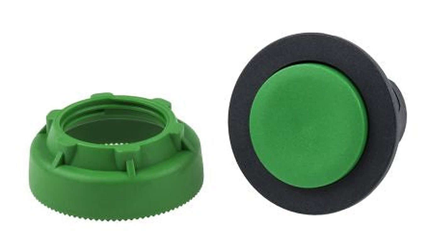 Schneider Electric Harmony XB5 Series Green Momentary Push Button Head, 30 mm Cutout, IP69K, IP67, IP66