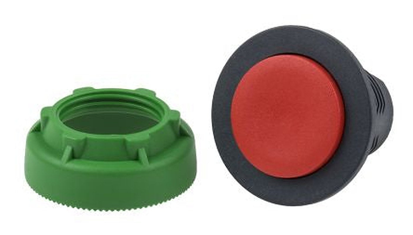 Schneider Electric Harmony XB5 Series Red Momentary Push Button Head, 30 mm Cutout, IP66, IP67, IP69K