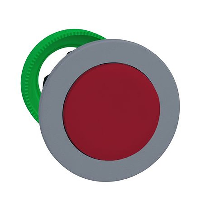Schneider Electric ZB5F Series Red Push-in Push Button Head, 30.5 mm Cutout, IP66, IP67