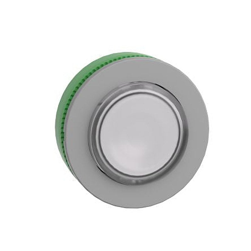 Schneider Electric Harmony XB5 Series White Spring Return Push Button Head, 30.5 mm Cutout, IP66