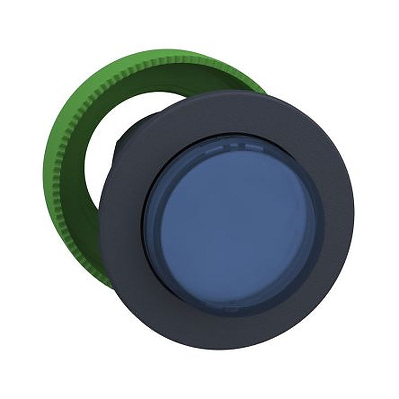 Schneider Electric Harmony XB5 Series Blue Momentary Push Button Head, 30 mm Cutout, IP69K, IP67, IP66