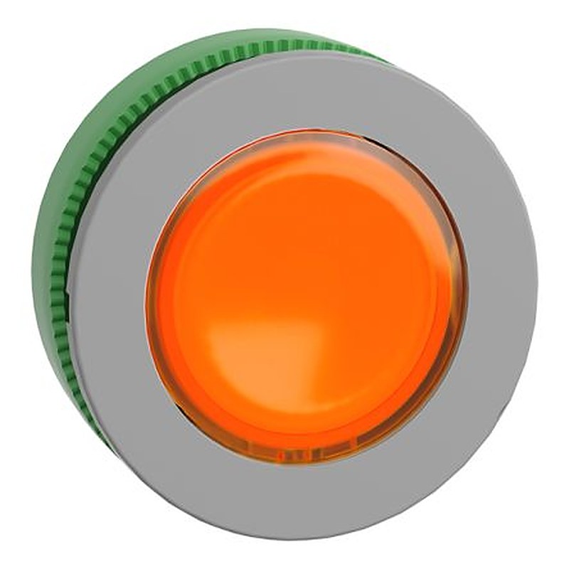 Schneider Electric Orange Pilot Light Head, 30.5 mm Cutout Harmony XB5 Series