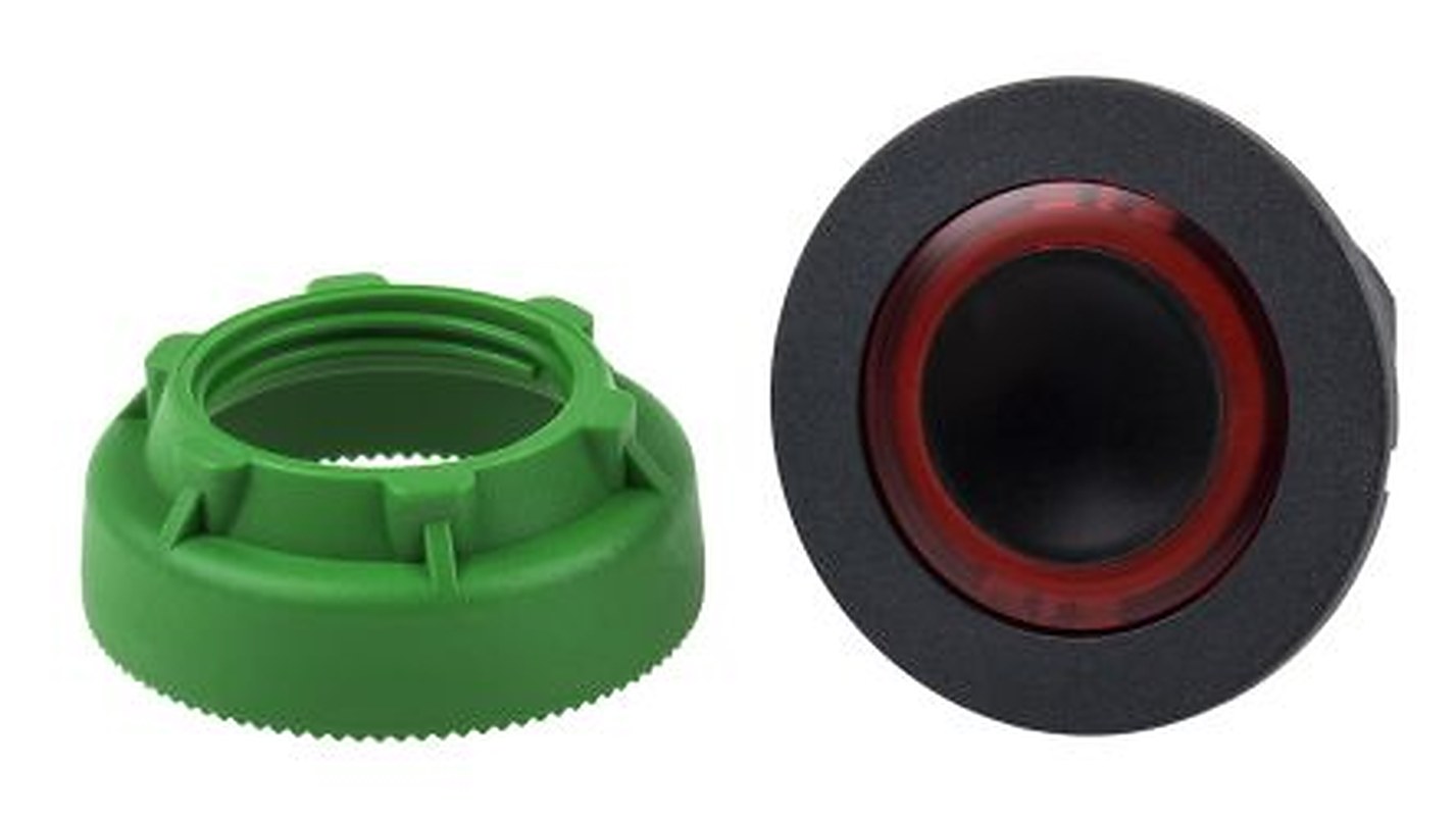 Schneider Electric Harmony XB5 Series Red Momentary Push Button Head, 30 mm Cutout, IP69K, IP67, IP66