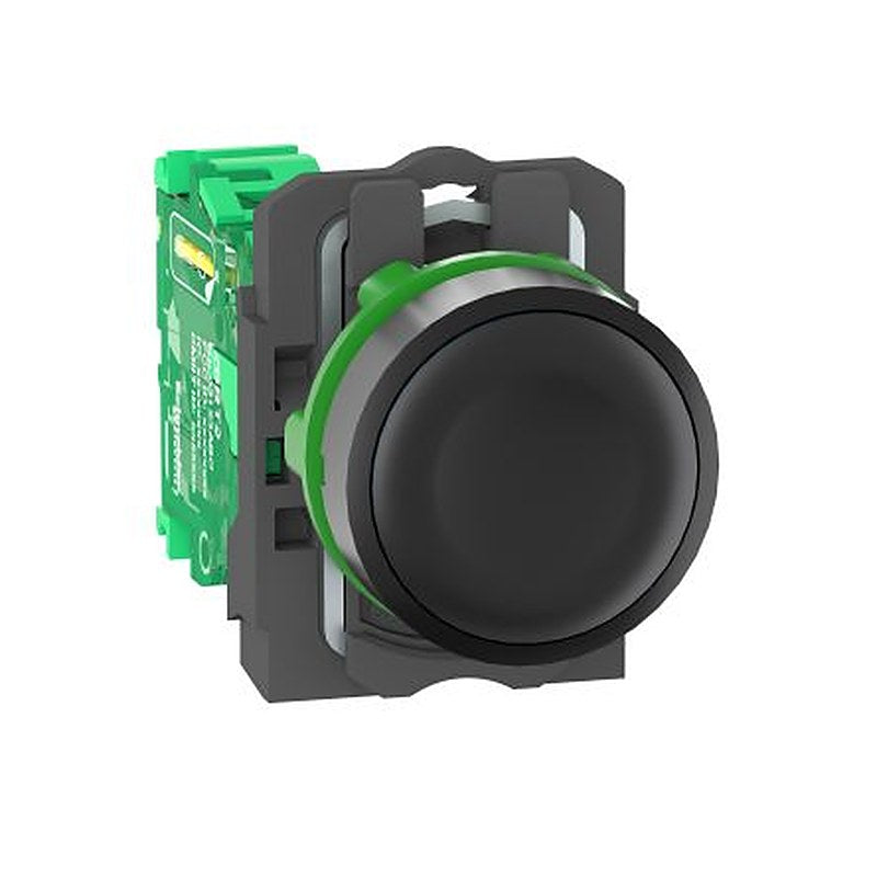 Schneider Electric Harmony XB5 Series Illuminated Radio Control Switch, Panel, 22.3 mm Cutout, IP66, IP67, IP69K, 24 V