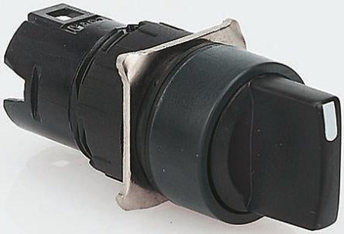 Schneider Electric Harmony Series 3 Position Selector Switch Head, 16 mm Cutout, Black Handle, IP65