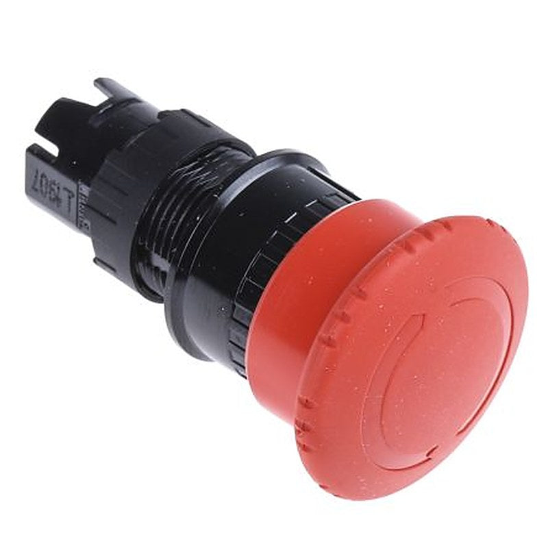 Schneider Electric Harmony style 6 Series Turn to Release Emergency Stop Push Button, Panel Mount, 16 mm Cutout, 1 NO/1