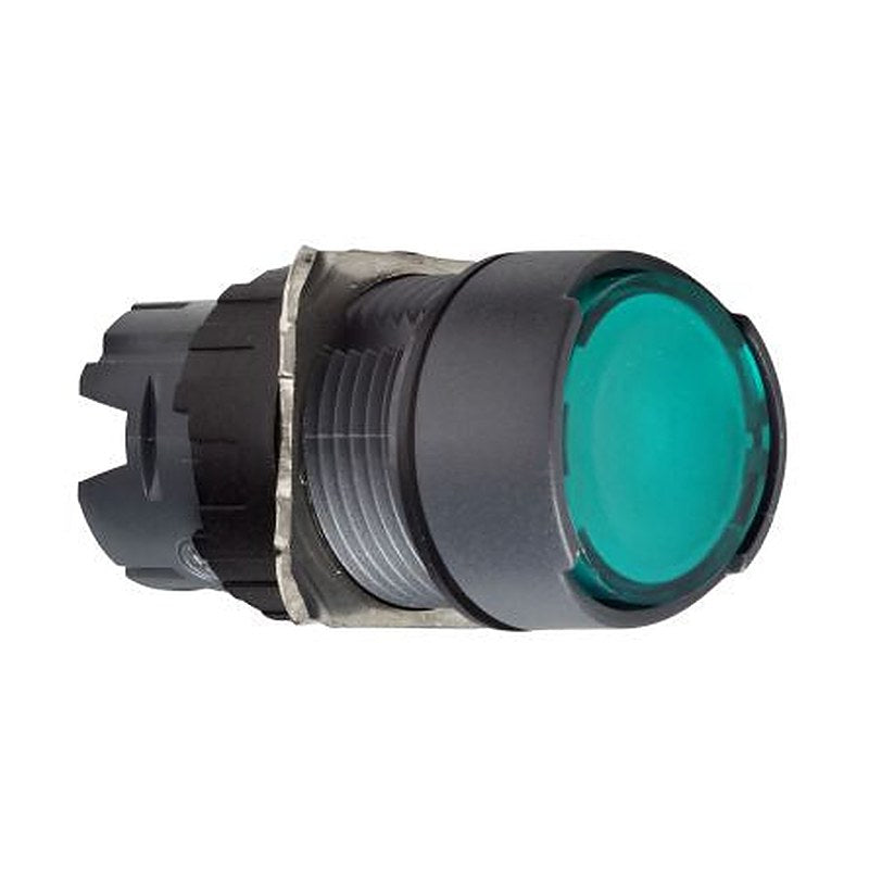 Schneider Electric XB5AW34B5 Series Green Spring Return Push Button Head, 16 mm Cutout, IP65