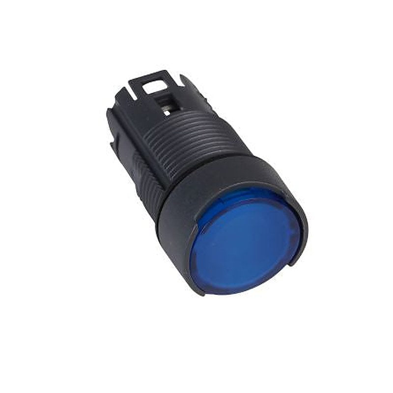 Schneider Electric XB5AW34B5 Series Blue Spring Return Push Button Head, 16 mm Cutout, IP65