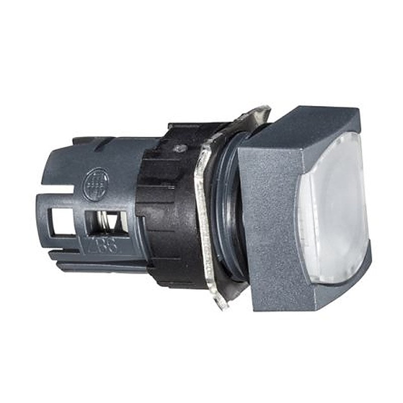 Schneider Electric Harmony XB6 Series Illuminated Selector Switch Head, 16 mm Cutout, White Handle, IP65