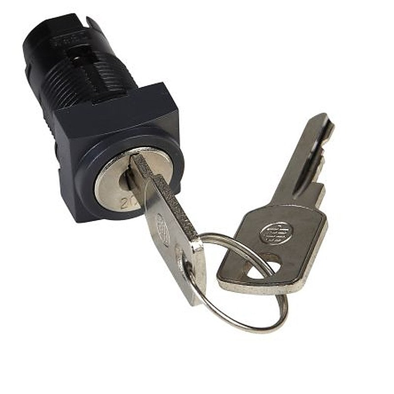 Schneider Electric Harmony XB6 3-position Key Switch Head, Spring Return to Centre, 16 mm Cutout