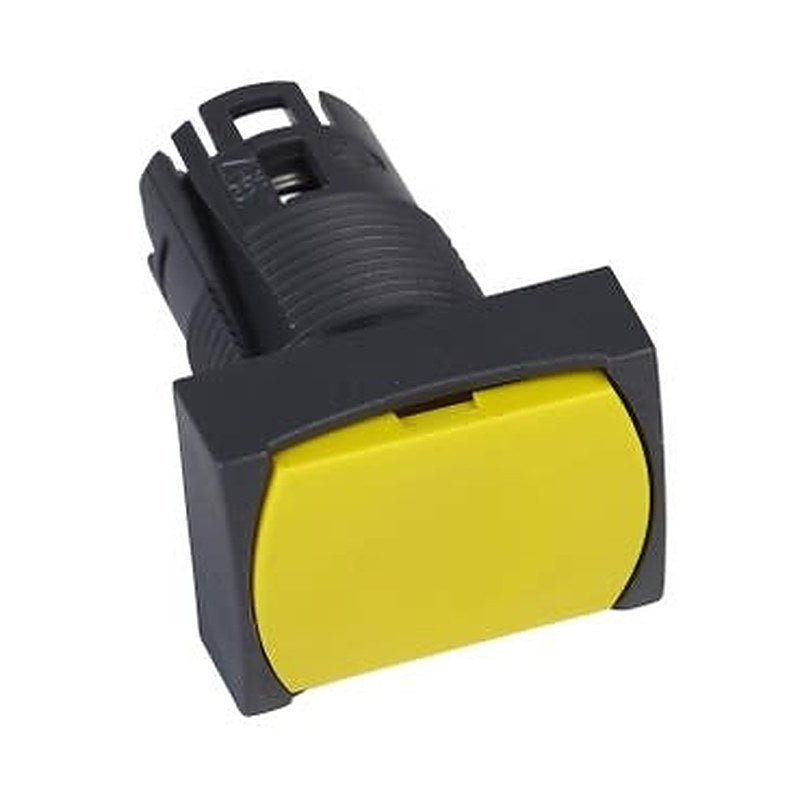 Schneider Electric Harmony style 6 Series Yellow Spring Return Push Button Head, 16 mm Cutout, IP65