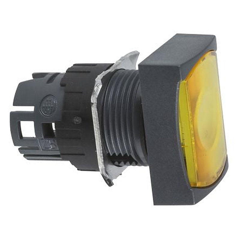 Schneider Electric Harmony style 6 Series Yellow Spring Return Push Button Head, 16 mm Cutout, IP65