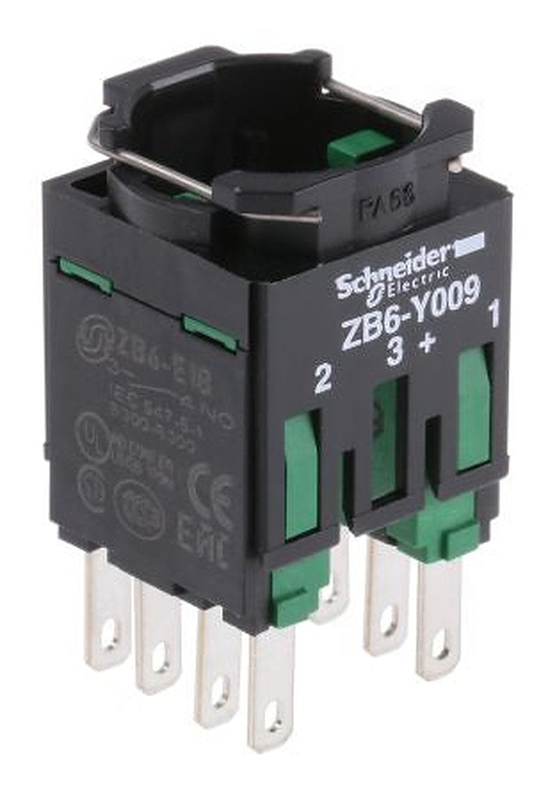Schneider Electric Harmony Series Contact Block, 250V, 2 NO