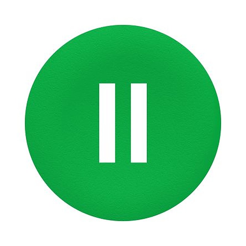 Schneider Electric Green Push Button Cap for Use with Harmony XB4, Harmony XB5, Harmony XAL