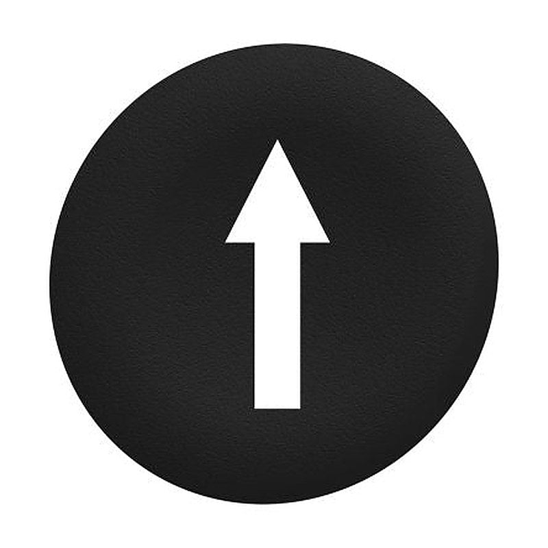 Schneider Electric Black Push Button Cap for Use with ZB4FA0 and ZB5FA0 Pushbuttons