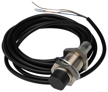 Omron E2B-M18KN16-WP-C2 2M Threaded Barrel Inductive Proximity Sensor, M18 NPN E2B 32V 30 mm 30 V dc 200mA