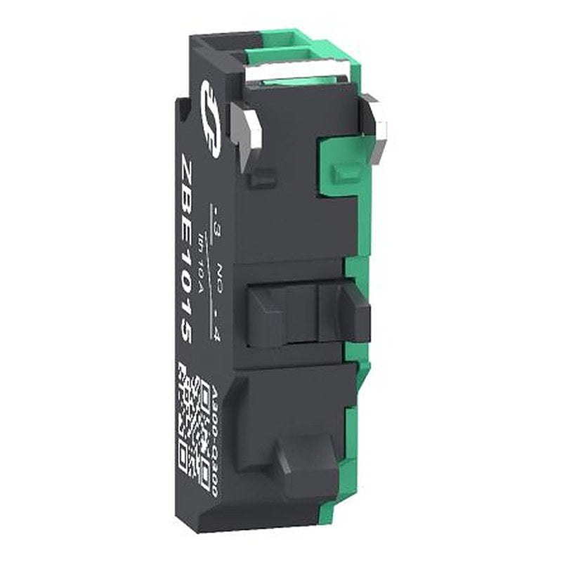 Schneider Electric ZBE Series Contact Block, 300V, 1 NO