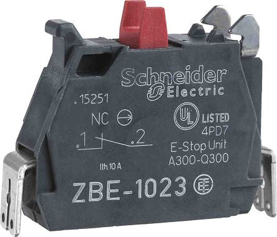 Schneider Electric Harmony Series Contact Block, 250V, 1 NC