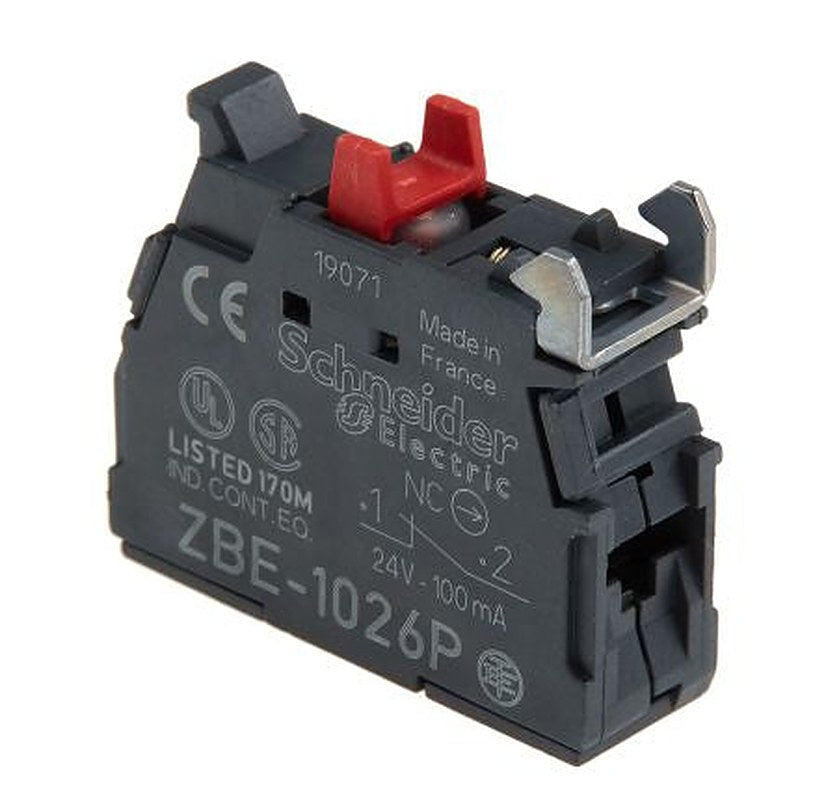 Schneider Electric Harmony Series Contact Block, 60V, 1 NC