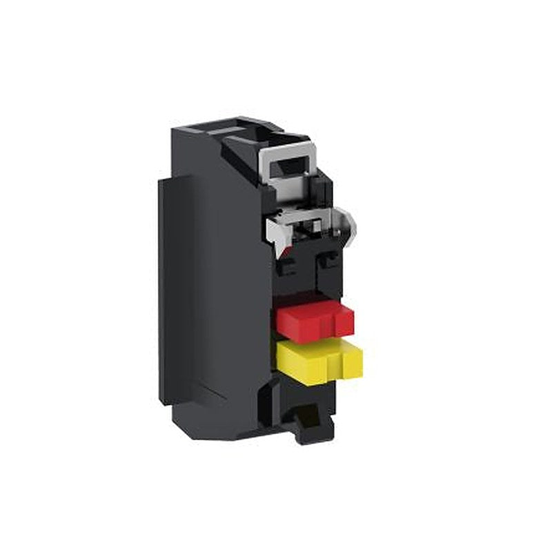 Schneider Electric ZBE Series Push Button Switch, Slow Break, Front, 1 NC, IP20, 250 V dc 240 V ac