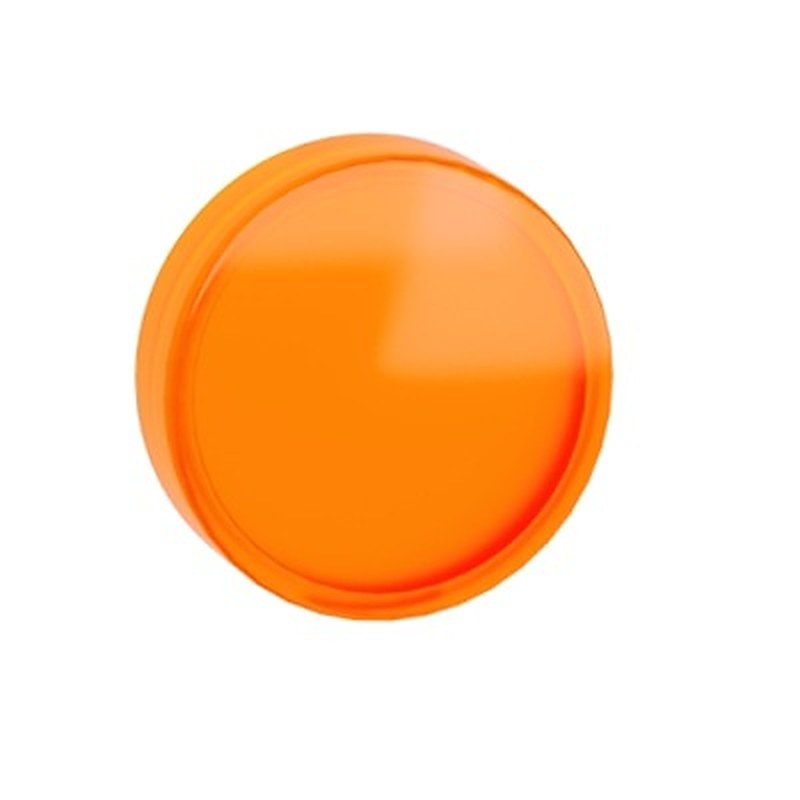 Schneider Electric Orange Lens Cap, 22 Cutout Harmony XB4 / XB5 Series
