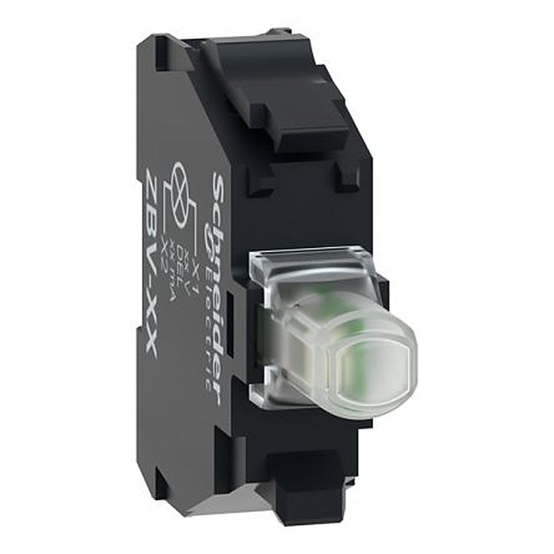 Schneider Electric ZBV Series Light Block, 12V ac/dc, White Light