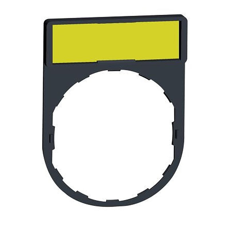 Schneider Electric Blank Label Holder for Use with XB4 Series, XALK Series, XB5 Series, XALD Series