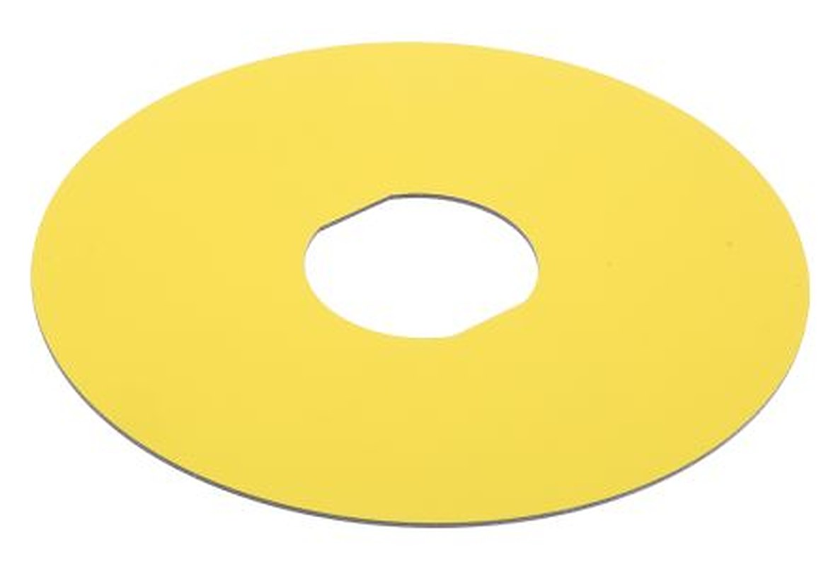 Schneider Electric Blank Round Label for Use with XB4 Series, XALE Series, XALK Series, XLAD Series, XB5 Series