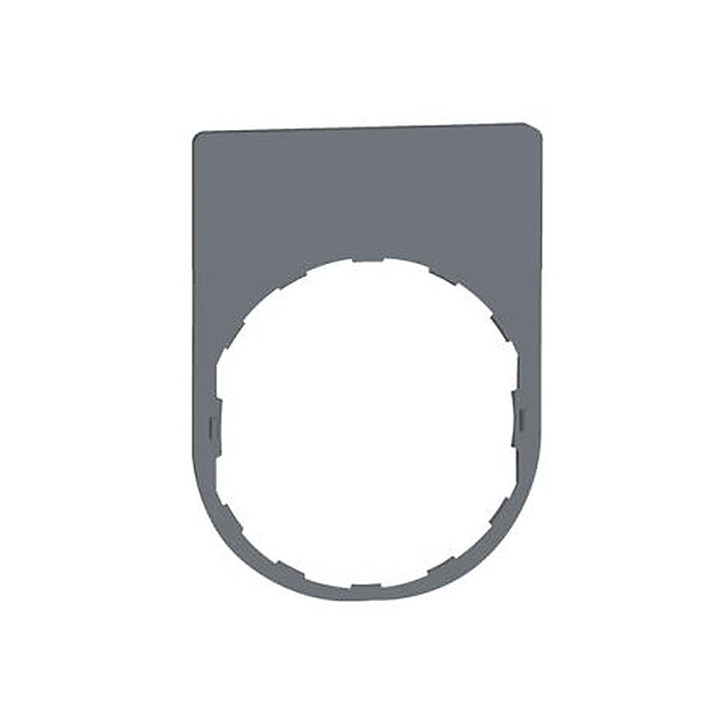 Schneider Electric Legend & Legend Holder Kit for Use with Push Buttons, Pre-printed "Unmarked