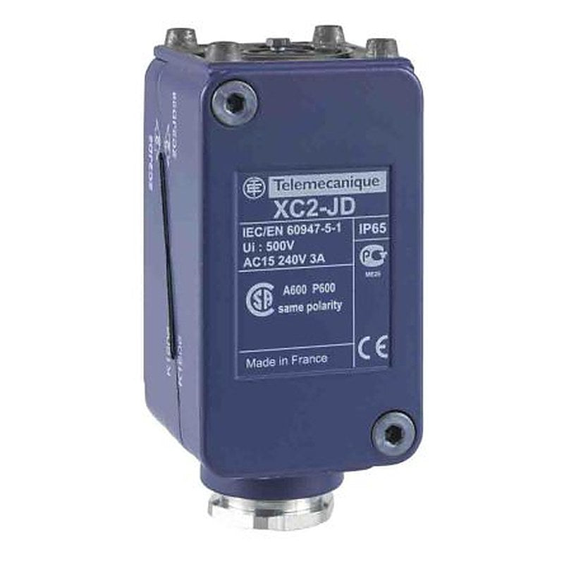 Telemecanique Sensors ZC2J Series Roller Lever Limit Switch, 2 CO, IP65, Metal Housing, 240V ac, 3A